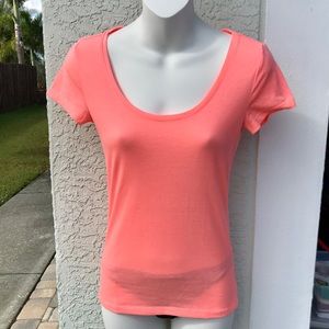 💥 H&M Semi Sheer Peach Top